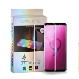 For Samsung Galaxy S9 UV Liquid Gel Tempered Glass Screen Protector Film Guard (Clear)