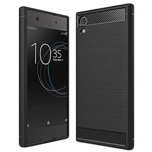 Sony XA1 Case Shockproof Heavy Duty Rugged Anti Knock Back Cover (Black)