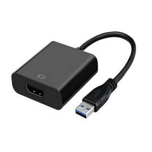 USB 3.0 to HDMI Cable Adapter Multi Display Video Converter, Windows 7 8 10, Desktop, Laptop, PC, Monitor, Projector, HDTV [Not Support Linux, Chromebook]