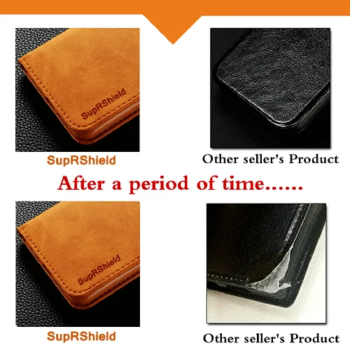 Samsung Galaxy A52 SupRShield Wallet Leather Card Holder Flip Protective Shockproof Magnetic Case Cover (Rose Gold)