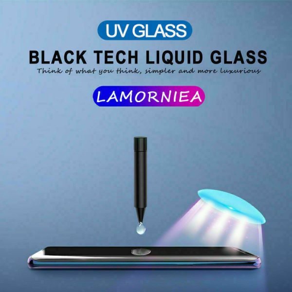 For Samsung Galaxy Note 10 UV Liquid Gel Tempered Glass Screen Protector Film Guard (Clear) - Image 2