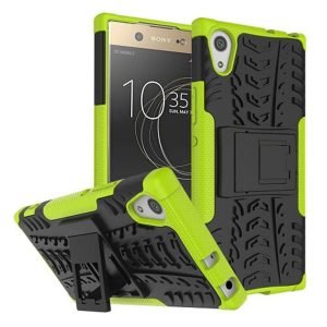 For Sony XA1 Ultra Heavy Duty Tough Kickstand Shockproof Rugged Case Cover (Green)