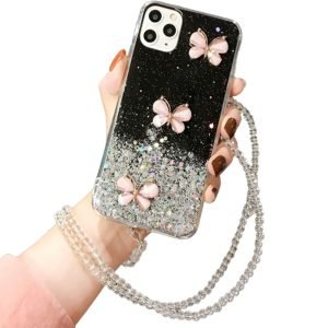 Apple iPhone 12 Pro Crystal butterfly Case Cover