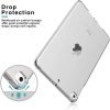 Apple iPad Air 2 Clear Case Shockproof Tough Gel Transparent Air Cushion Heavy Duty Phone Back Cover (Crystal Clear)