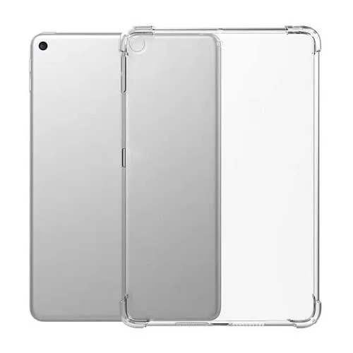 Apple iPad Mini 2 Clear Case Shockproof Tough Gel Transparent Air Cushion Heavy Duty Phone Back Cover (Crystal Clear)