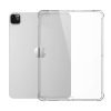 Apple iPad iPad 12.9 2020 Clear Case Shockproof Tough Gel Transparent Air Cushion Heavy Duty Phone Back Cover (Crystal Clear)
