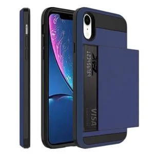 Apple iPhone XR Card Slot Wallet Cover Case