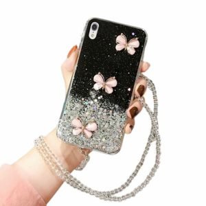 Apple iPhone XR Crystal butterfly Case Cover