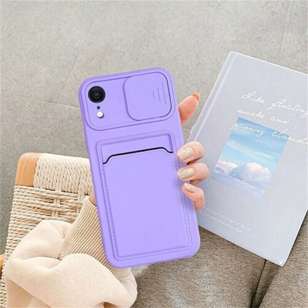Apple iPhone XR Camera Protector Card Slots Case