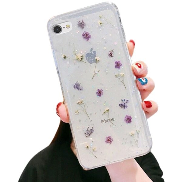 Apple iPhone 7 / 8 Dry Flower Glitter Case