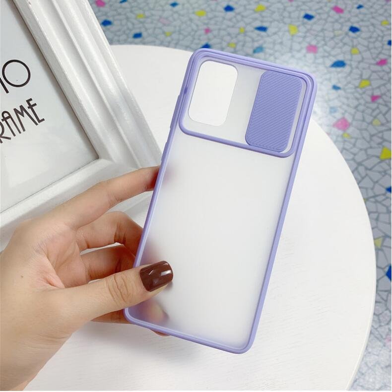 Samsung Galaxy S21 Smart Shockproof Slide Camera Protector Case Cover (Sky Blue) - Image 8