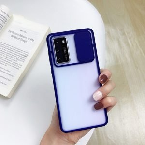 Samsung Galaxy S20 Ultra Smart Shockproof Slide Camera Case Cover Pink