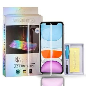 For Apple iphone 11 UV Liquid Gel Tempered Glass Screen Protector Film Guard (Clear)