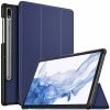 Samsung Galaxy Tab S8 11 inch 2022 Folio Smart Leather Magnetic Stand Case Shockproof Cover (Blue)