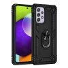 Samsung Galaxy A52 Magnetic Ring Rugged Shockproof Case Heavy Duty Protective Back Cover (Black)