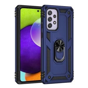 Samsung Galaxy A52 Magnetic Ring Protective Case, Screen Protector,Tempered Glass, Wallet Leather Flip Cover, Charging Cable & Adapter.