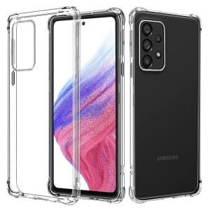 Samsung Galaxy A53 5G Crystal Clear Heavy Duty Transparent TPU Bumper Shockproof Case Cover
