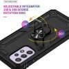 Samsung Galaxy A53 5G Magnetic Ring Rugged Shockproof Case Heavy Duty Protective Back Cover (Black)