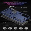 Samsung Galaxy S21 Plus 5G Magnetic Ring Rugged Shockproof Case Heavy Duty Protective Back Cover Galaxy S21+ (Blue)
