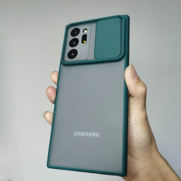 Samsung Galaxy S21 Plus Case Smart Shockproof Slide Camera Protector Galaxy S21+ Cover (Blue) - Image 4