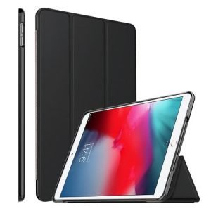 Apple iPad Air 3 Folio Smart Leather Magnetic Stand Case Cover (Black)