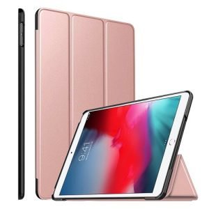 Apple iPad Air 3 Folio Smart Leather Magnetic Stand Case Cover (Rose Gold)