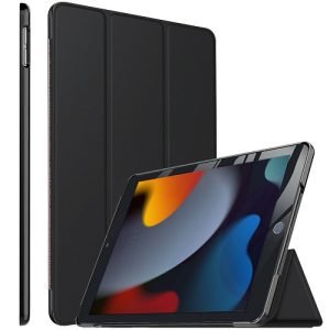 Apple iPad Pro 11 2020 Folio Smart Leather Magnetic Stand Case Cover (Black)
