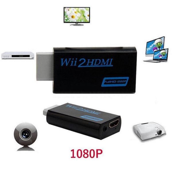 Wii to HDMI Converter Output Video Audio Adapter, with 1080P 720P 480P 3.5mm Audio Video Output Supports All Wii Display Models - Image 2