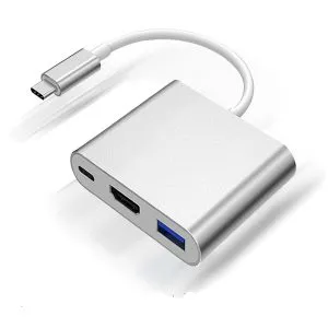 Type C to HDMI USB-C Adapter Converter USB 3.0 Cable 3 in 1 Hub For MacBook Pro