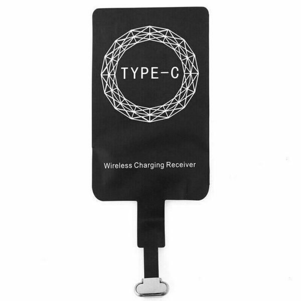 Type C Universal Qi Wireless Charger Receiver Charging Adapter Pad Coil For Andriod (USB-Type C) - Image 2