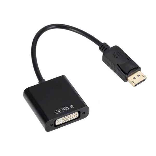 DisplayPort to DVI DVI-D Single Link Adapter, Benfei Display Port DP to DVI Converter Male to Female Black Compatible for Lenovo, Dell, HP and Other Brand
