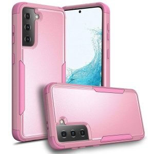 Samsung Galaxy S22 Plus 5g Case Drop Resistant Adventure Trades Heavy Duty Rugged Shockproof Tough Galaxy S22+ Cover (Pink)