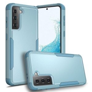 Samsung Galaxy S22 Plus 5g Case Drop Resistant Adventure Trades Heavy Duty Rugged Shockproof Tough Galaxy S22+ Cover (Sky Blue)