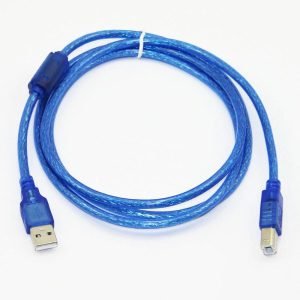 Computer Printer cable USB A to USB B 3' High Speed USB 2.0 Cord Connectors Cabels