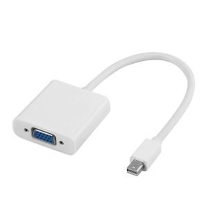 Mini DisplayPort to VGA Adapter, Thunderbolt to VGA Monitor Adapter Gold Plated 1080P Mini DP to VGA Converter