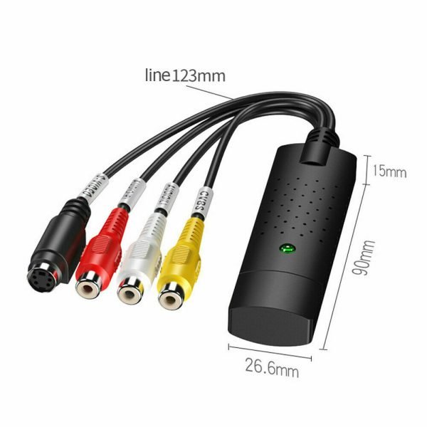 USB 2.0 Video Audio Capture Card Adapter PC VHS VCR TV to DVD Converter Support Win 2000/Win Xp/ Win Vista /Win 7/ Win 8/ Win 10 - Image 9