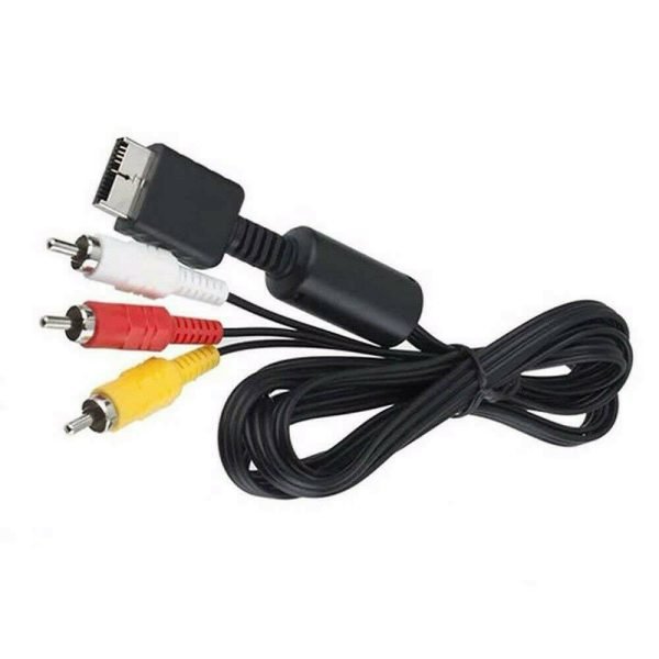 Audio Video AV Cable to RCA For SONY PlayStation PS1 PS2 PS3 RCA Composite Cable - 1.8m/6FT - Image 8