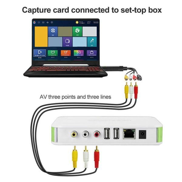 USB 2.0 Video Audio Capture Card Adapter PC VHS VCR TV to DVD Converter Support Win 2000/Win Xp/ Win Vista /Win 7/ Win 8/ Win 10 - Image 11