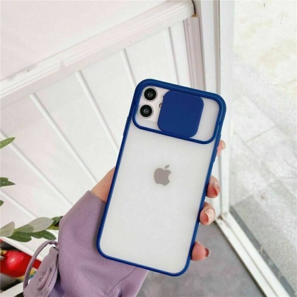 For Apple iPhone XR Pink Tough Case Shockproof Heavy Duty TPU Smart Camera Lens Protector Slide Back Cover - Image 2