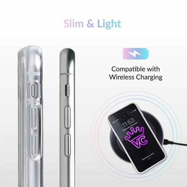 For Apple iPhone XR Blue Clear Gel Case Heavy Duty Shockproof Liquid Glitter TPU Silicone Back Cover - Image 4