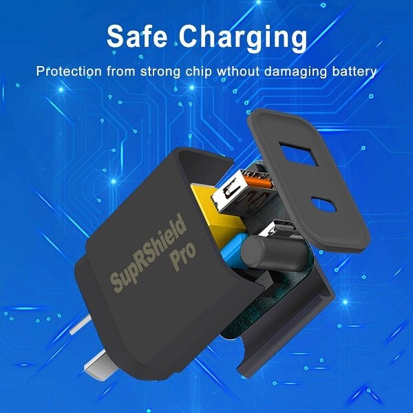 25W Fast Charger Dual Port USB + PD Wall Charger Adapter For Phone Tab iPad iPhone Samsung Huawei Xiaomi Oneplus (White)