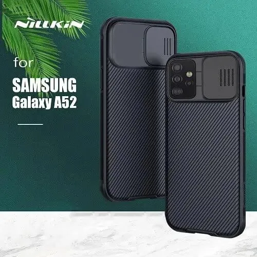 Nillkin Samsung Galaxy A52 5G Case, CamShield Series Slim Stylish Protective Case with Slide Camera Cover (Black) - Image 2