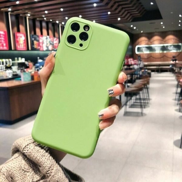 For Apple iPhone 12 Pro Smart Case Shockproof Silicone Full Camera Protective Back Cover (Green) - Image 2