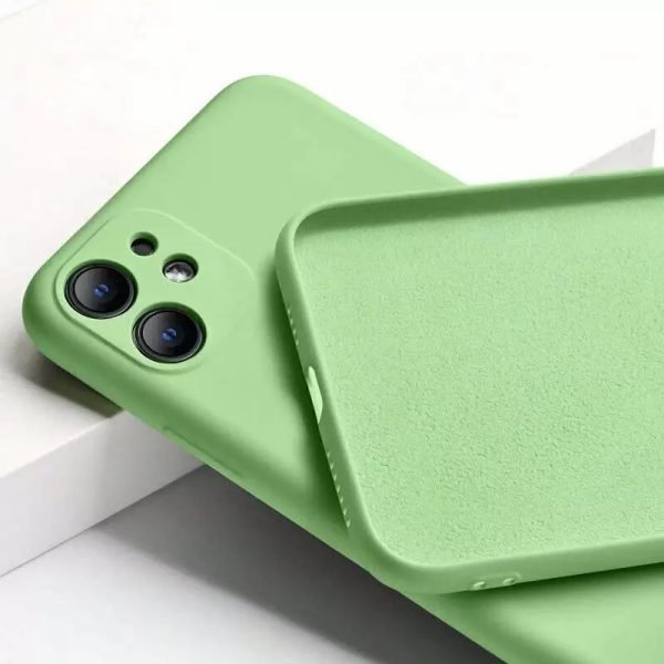 For Apple iPhone 12 Pro Smart Case Shockproof Silicone Full Camera Protective Back Cover (Green) - Image 4