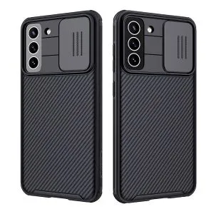 Nillkin Samsung Galaxy S23 5G Case, CamShield Series Slim Stylish Protective Case with Slide Camera Cover (Black)