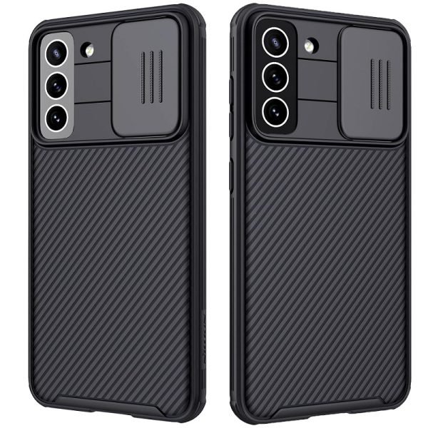 Nillkin Samsung Galaxy S23 5G Case, CamShield Series Slim Stylish Protective Case with Slide Camera Cover (Black)