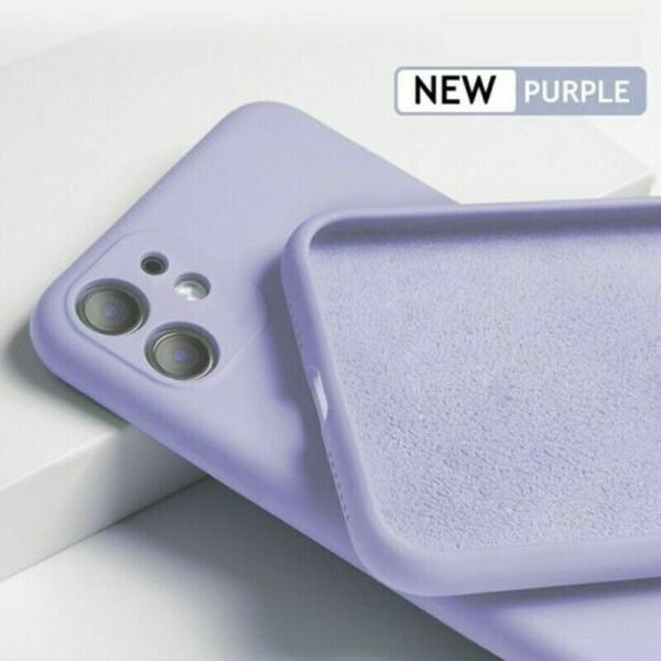 For Apple iPhone 12 Pro Smart Case Shockproof Silicone Full Camera Protective Back Cover (Purple) - Image 3