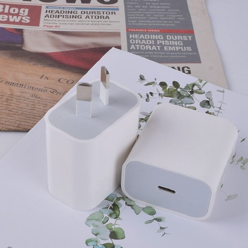 20W PD QC Fast Wall Charger New USB C Power Adapter For Samsung iPhone iPad Tablet (White) - Image 6