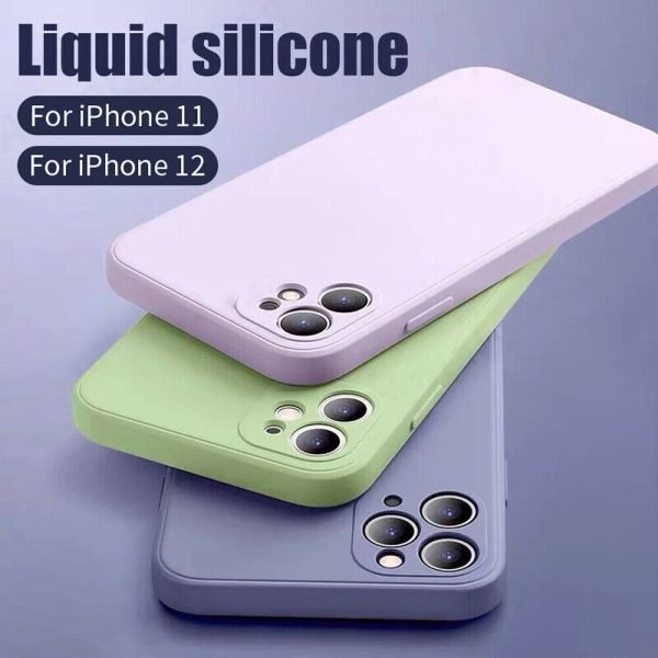 For Apple iPhone 12 Pro Smart Case Shockproof Silicone Full Camera Protective Back Cover (Red) - Image 5