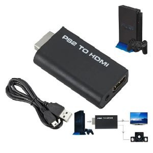 PlayStation 2 PS2 to HDMI Converter Adapter Adaptor Cable HD RCA AV Audio Video